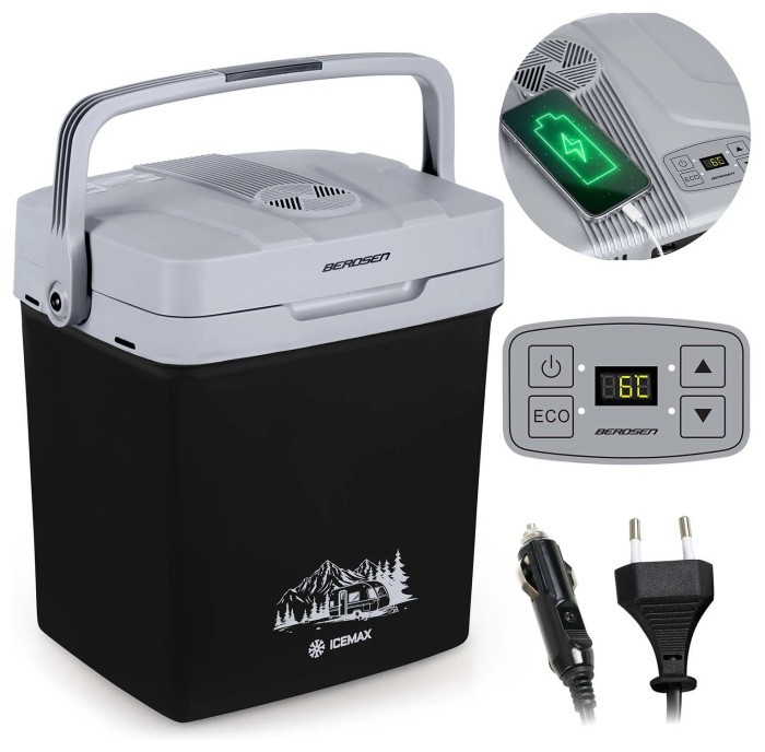 Холодильник туристичний Berdsen Icemax 26 л чорний