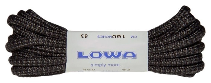 Шнурки LOWA ATC Mid 160 cm black-grey dotted, укр, укр