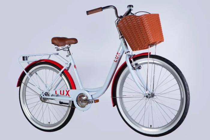 Велосипед ST 26" Dorozhnik LUX Velosteel рама-17" світло-блакитний 2025
