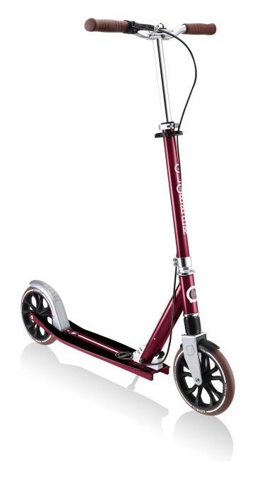 Самокат GLOBBER серії NL205 DELUXE, з ручним гальмом, червоний, 100кг, 8+