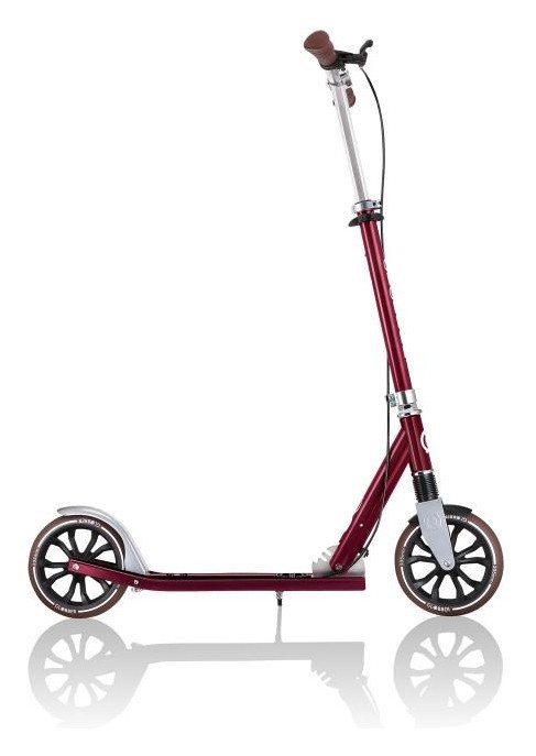 Самокат GLOBBER серії NL205 DELUXE, з ручним гальмом, червоний, 100кг, 8+