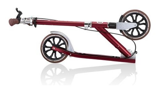 Самокат GLOBBER серії NL205 DELUXE, з ручним гальмом, червоний, 100кг, 8+