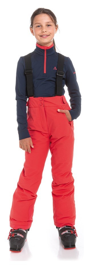Брюки лыжные утепленные для девушек Schoeffel SKI PANTS BIARRITZ2 164 Hibiscus 2500 (10-30196)