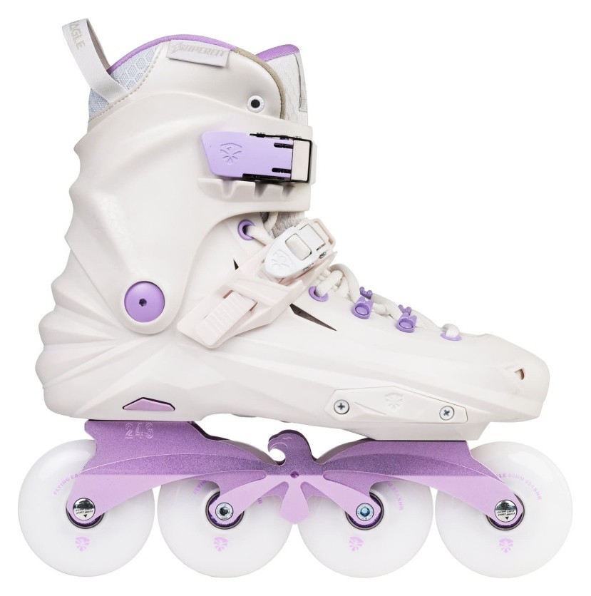 Фріскейтові роликові ковзани Flying Eagle X7F Reaver білі, укр, укр