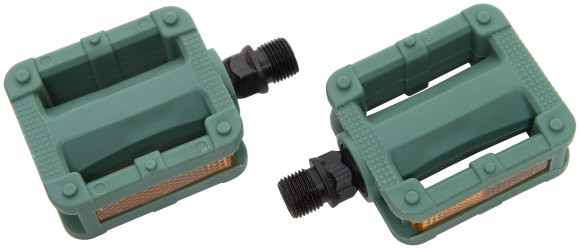 Педали пластик Feiming FP-607B салатный