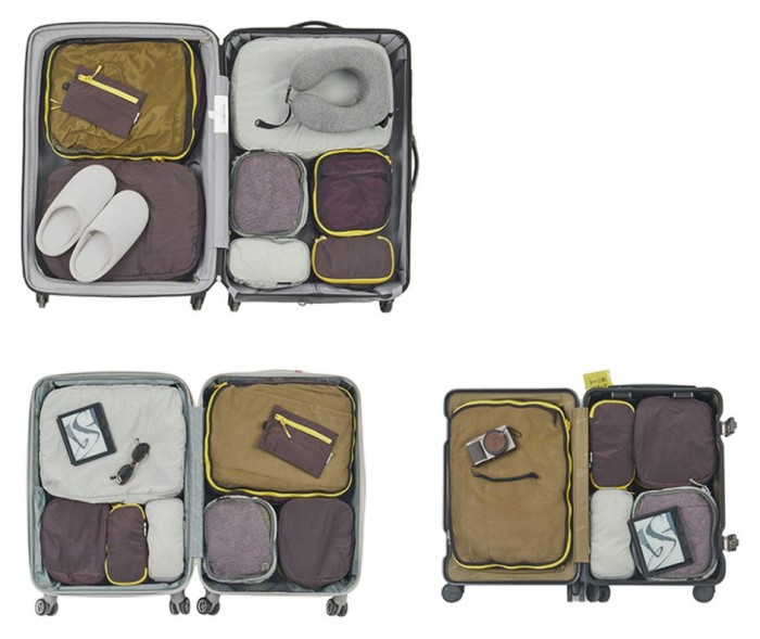 Органайзер для чемодану Naturehike CNK2350XB010, розмір L, сірий