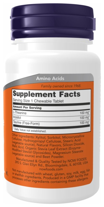 L-Theanine 100mg Plus - 90 lz