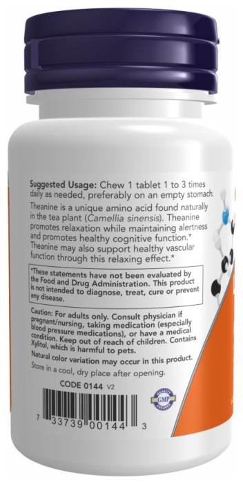 L-Theanine 100mg Plus - 90 lz