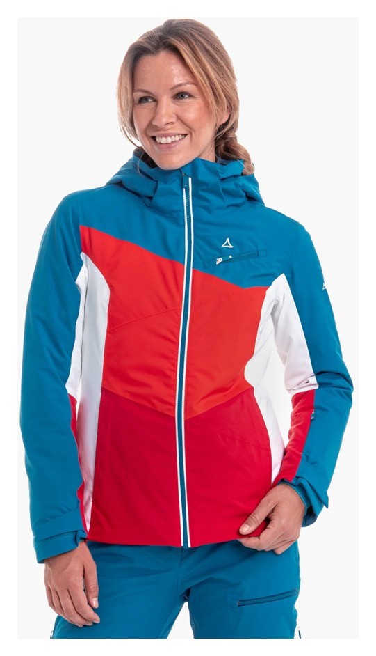 Куртка жіноча утеплена жіноча SKI JACKET SCHLADMING3 36 Turquoise 0750 (10-12509), укр, укр