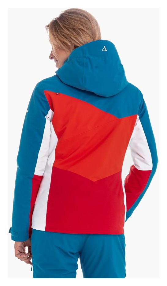 Куртка жіноча утеплена жіноча SKI JACKET SCHLADMING3 36 Turquoise 0750 (10-12509)