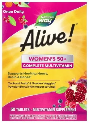 Women's 50+ Complete Multivitamin - 50 tabs