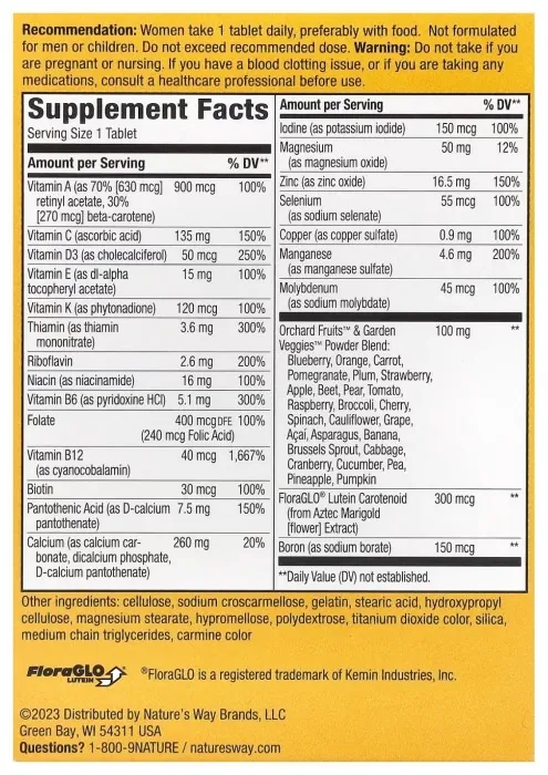 Women's 50+ Complete Multivitamin - 50 tabs