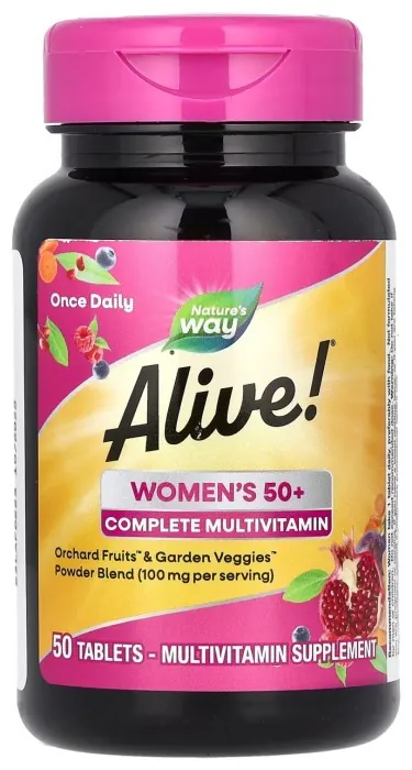 Women's 50+ Complete Multivitamin - 50 tabs