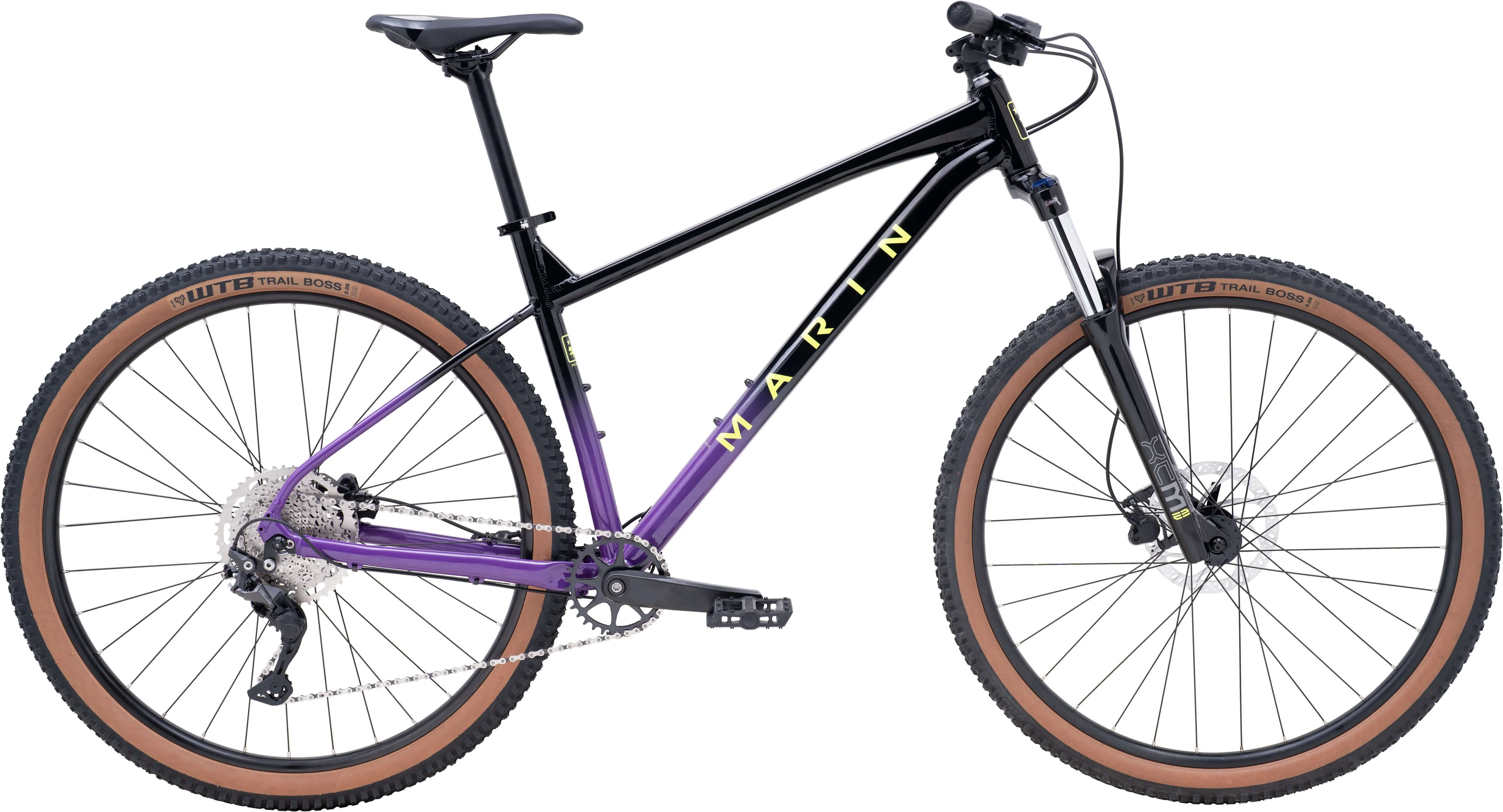 Велосипед 29" Marin BOBCAT TRAIL 4 рама - M 2025 BLACK/PURP (SKE-22-50)