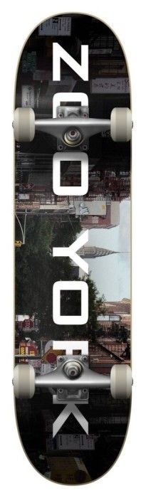 Скейтборд Zoo York Logo Block Complete 8" Chrysler, укр, укр