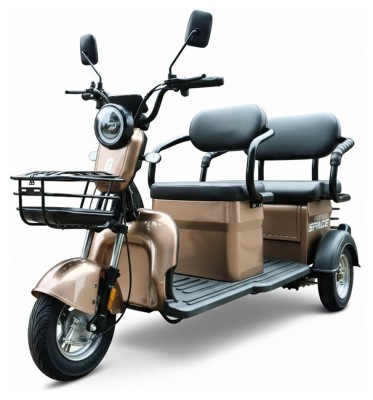 Електроскутер триколісний SPACE SHUTTLE XL 72B 1000Вт 20А*г барабан/барабан свинцево-кислотний коричневий 2026