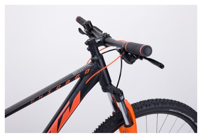 Велосипед KTM CHICAGO 292 рама M/43 черный матовый