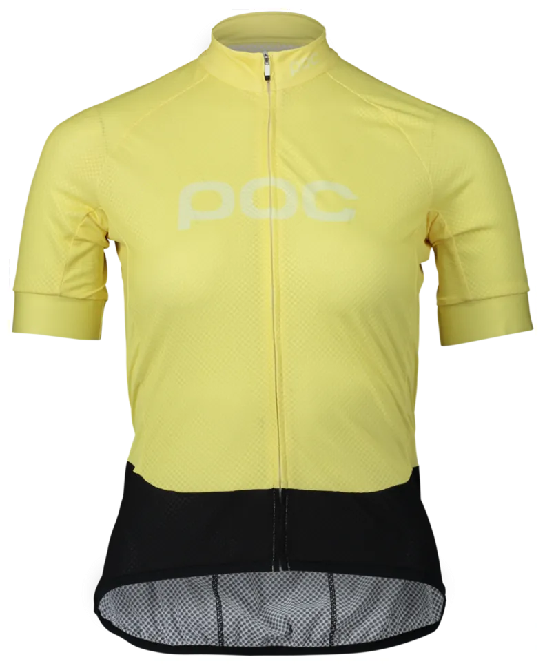 Джерсі жіноче POC W's Essential Road Logo jersey, Lt Sulfur Yellow/Sulfur Yellow, L (SHM_PC 532938312LRG1)