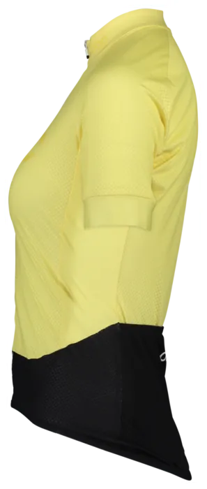 Джерси женское POC W's Essential Road Logo Jersey, Lt Sulfur Yellow/Sulfur Yellow, L