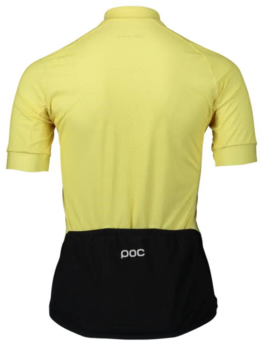 Джерси женское POC W's Essential Road Logo Jersey, Lt Sulfur Yellow/Sulfur Yellow, L