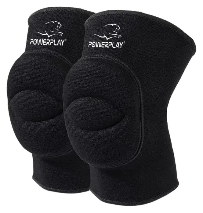 Наколінники PowerPlay PP-8000 Elastic Knee Support (пара) чорні XS