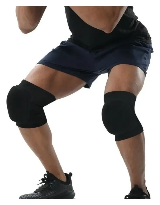 Наколінники PowerPlay PP-8000 Elastic Knee Support (пара) чорні XS