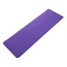 Килимок для йоги з розміткою TPE Record FI-2430 (183x61x0,6см), фіолетовий Фото - 2