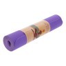 Коврик для йоги с разметкой TPE Record FI-2430 (183x61x0,6см), фиолетовый Фото - 3