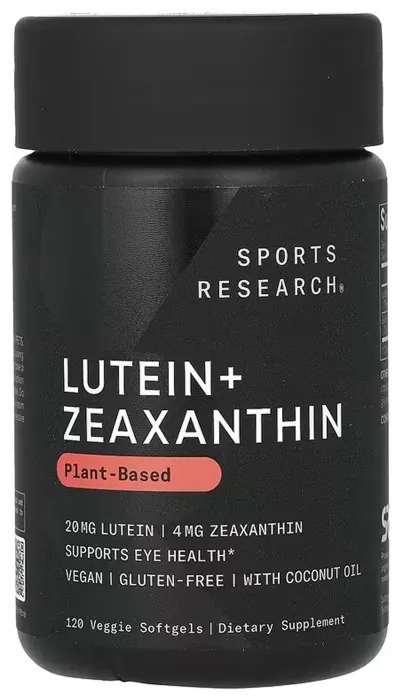 Lutein + Zeaxanthin 20mg - 120 veggie softgels