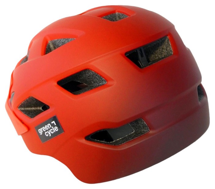 Шлем детский Green Cycle ONYX размер 52-56 см красный