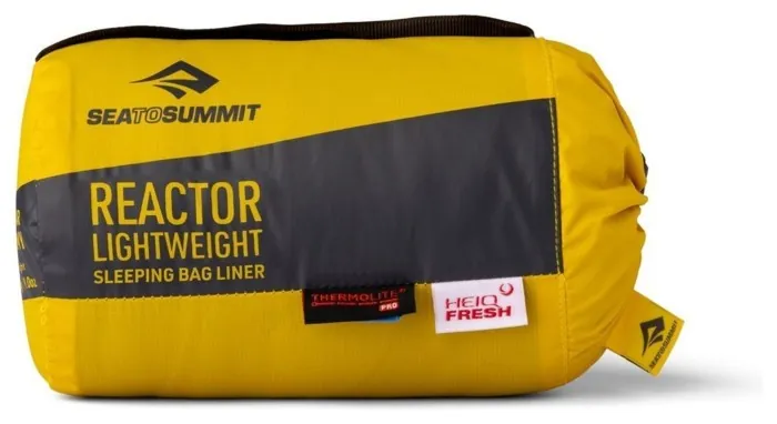 Вкладыш в спальник Sea to Summit Reactor Lightweight Liner, Regular 185 см, Pewter