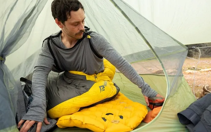 Вкладыш в спальник Sea to Summit Reactor Lightweight Liner, Regular 185 см, Pewter