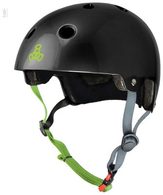 Шолом Triple8 Dual Certified Black Glossy (XS/S)