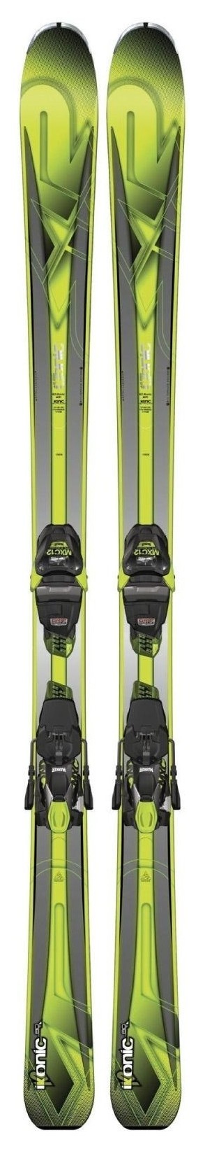 Ліжі гірські (комплект) K2 IKONIC 80TI+MXC 12 TPX TCX 177см Grey/light green/black (10A0001.162.1+10A1001.162.1), укр, укр