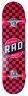 Скейтборд RAD Checkers 7,75" Red, укр