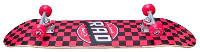 Скейтборд RAD Checkers 7,75" Red, укр, укр