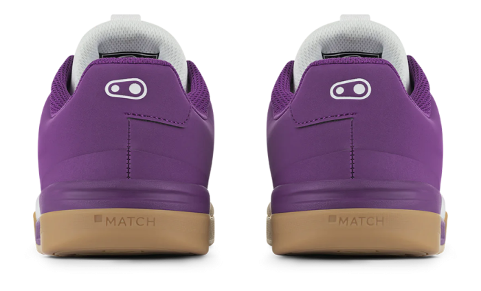 Велообувь CrankBrothers SHOES MALLET LACE WHITE / PURPLE - GUM OUTSOLE - BERNARD KERR 10.0
