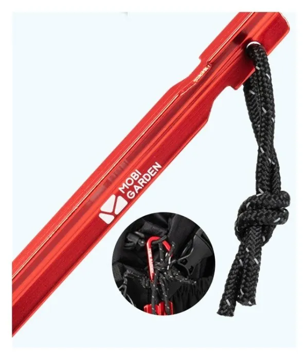 Колочки Mobi Garden Trigone 18 см (4шт) NXF1228006 red