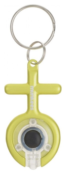 Брелок-фонарик Munkees 1080 LED Symbol Woman green, укр, укр