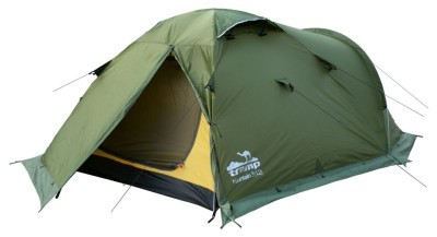 Палатка Tramp Mountain 3 (V2) зеленая (TRT-023-green)