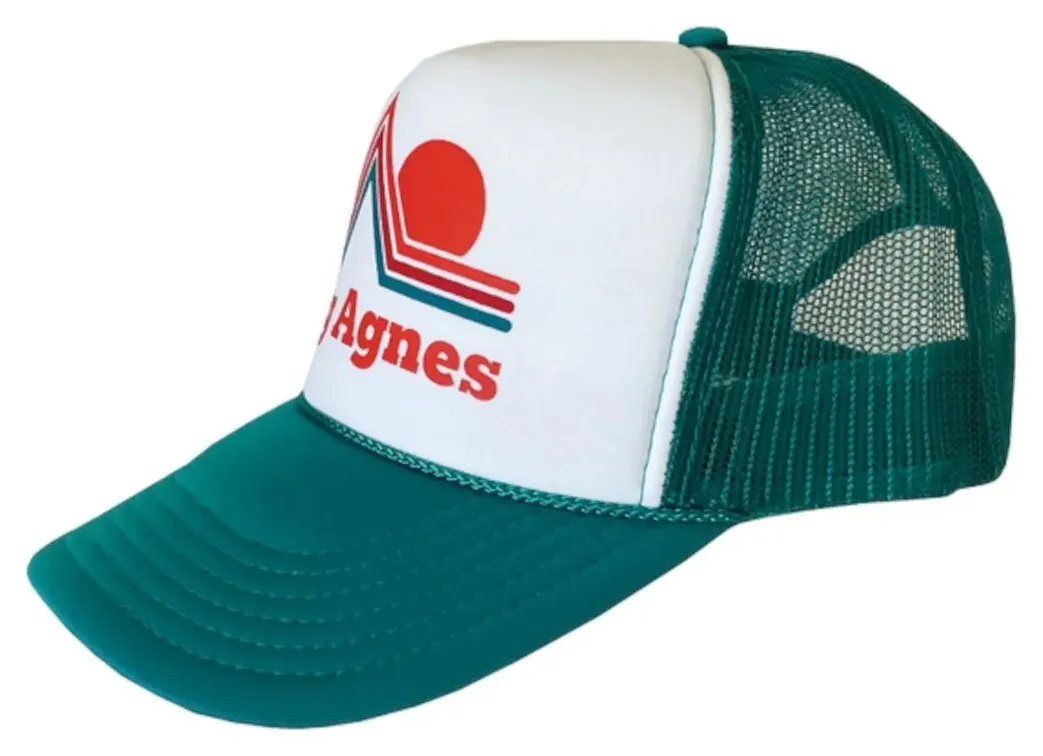 Кепка Big Agnes Sunset Stripe Trucker (uni Jade)