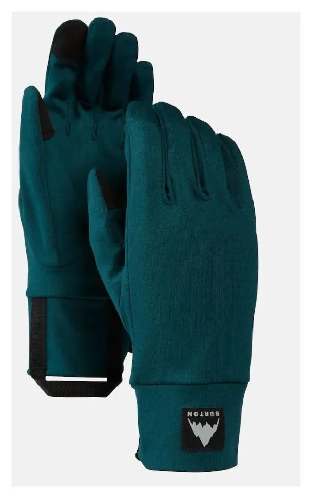 Рукавички для зимових видів спорту BURTON ( 103191 ) TOUCHSCREEN LINER 2025 (deep emerald LX)