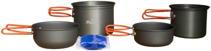 Набор посуды TRAMP из анодированного алюминия на 1-2 персоны 0,9/1,3л UTRC-075