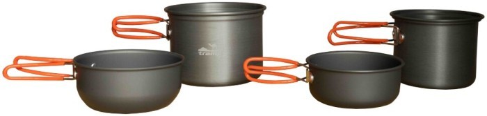 Набор посуды TRAMP из анодированного алюминия на 1-2 персоны 0,9/1,3л UTRC-075