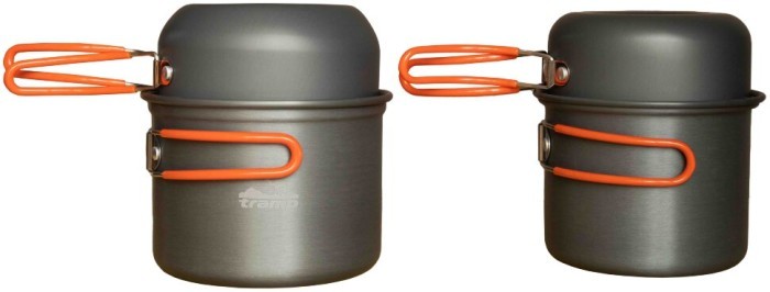 Набор посуды TRAMP из анодированного алюминия на 1-2 персоны 0,9/1,3л UTRC-075
