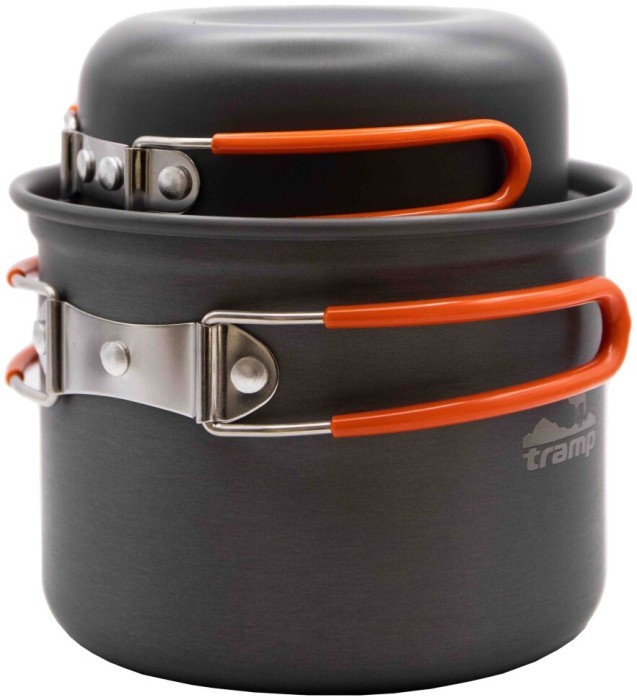 Набор посуды TRAMP из анодированного алюминия на 1-2 персоны 0,9/1,3л UTRC-075