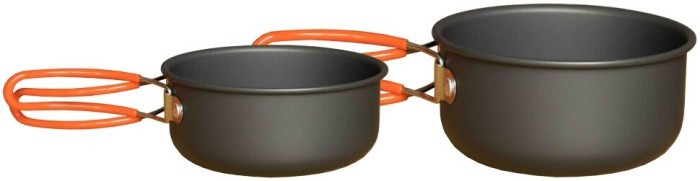 Набор посуды TRAMP из анодированного алюминия на 1-2 персоны 0,9/1,3л UTRC-075