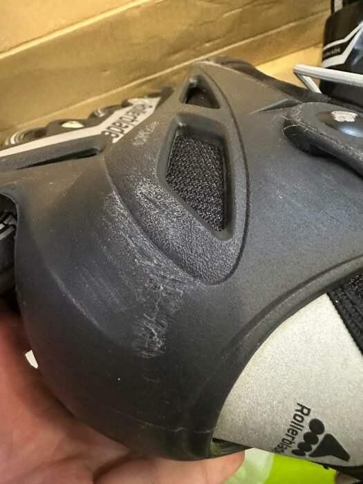 Роликовые коньки Rollerblade Zetrablade black-silver (б/у)