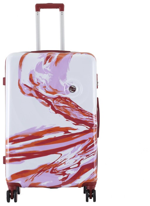 Валіза Semi Line 28" (L) White/Red Print (T5654-3)