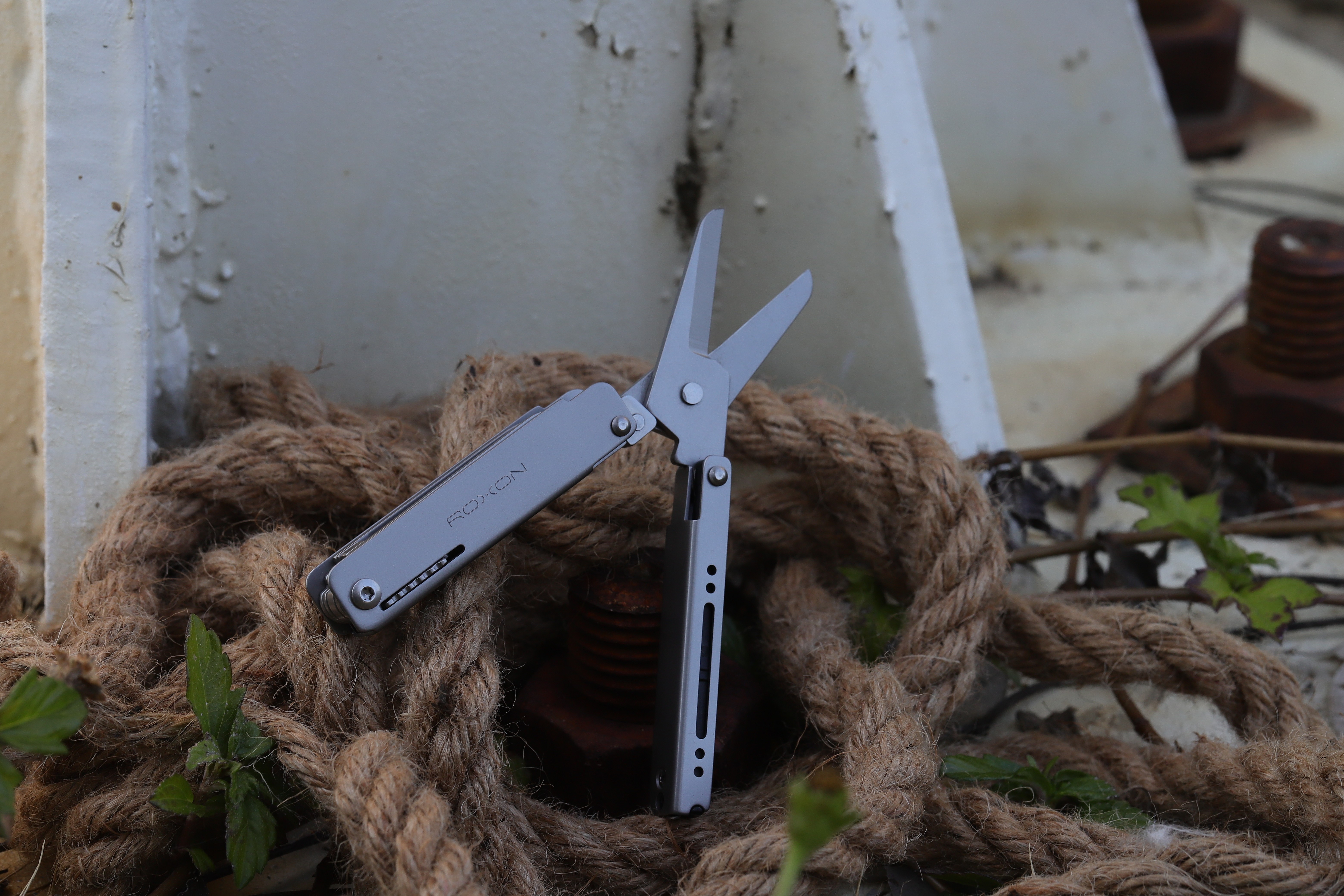 Міні мультитул Roxon M3 зі змінними бітами, сірий, укр, укр